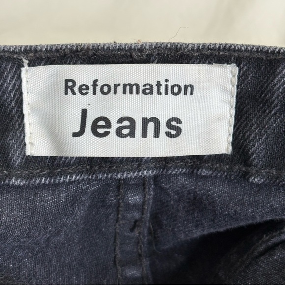 REFORMATION JEANS Fawcett Jean in Pacific Wash Made in USA Size 26 - Picture 11 of 14